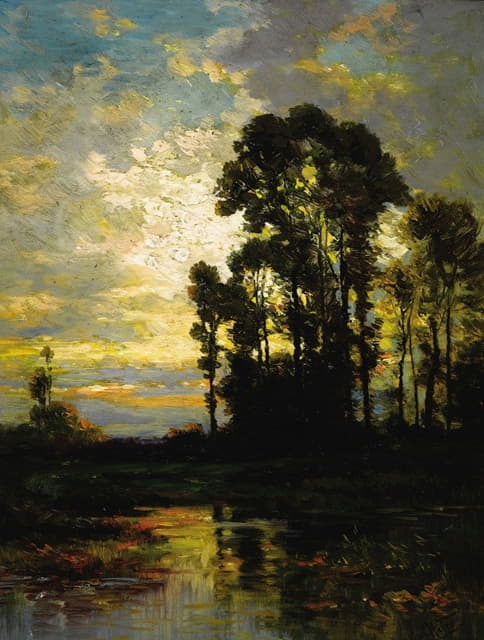 Carl Weber - Pastoral Sunset