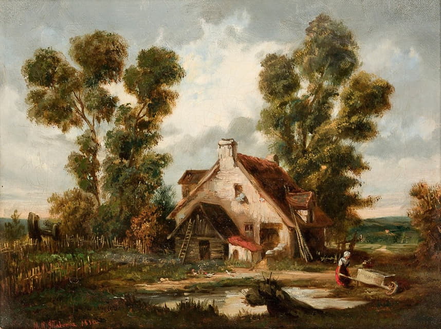 Napoleon Michał Iłłakowicz - Landscape