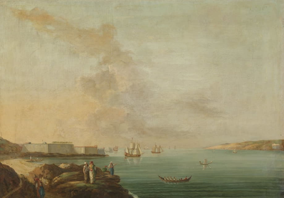 Antoine van der Steen - View of the Dardanelles