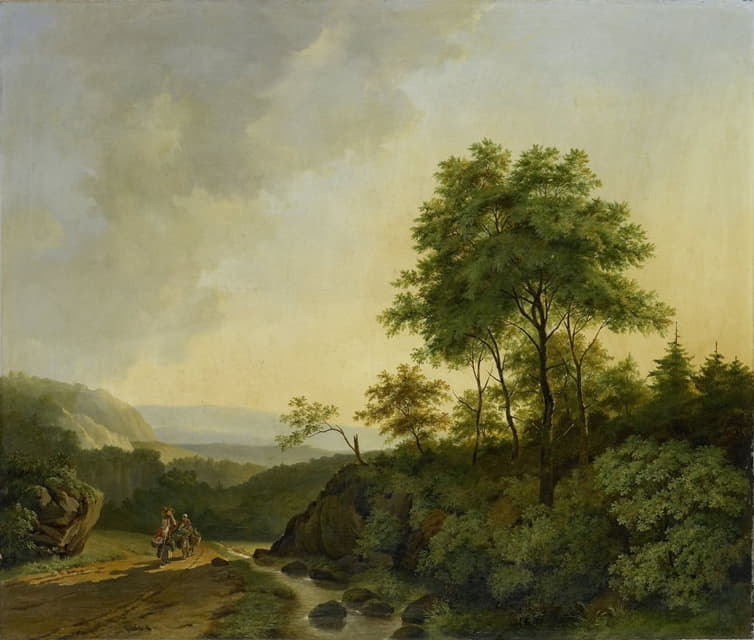 Cornelis François Roos - View in the Harz Mountains