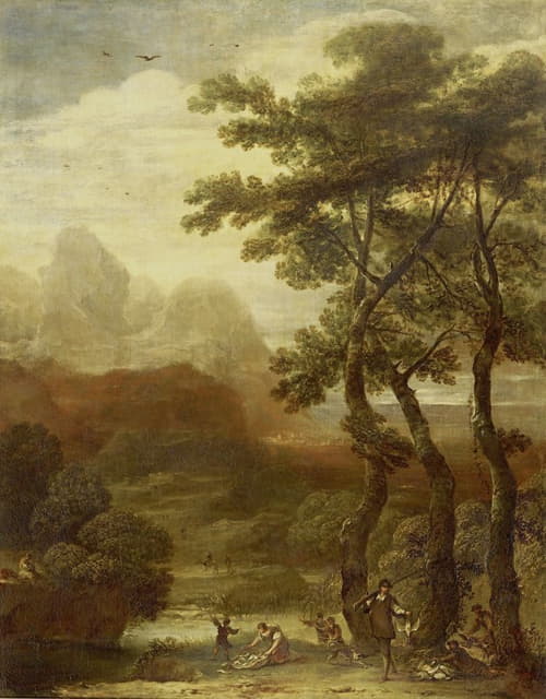 Ignacio de Iriarte - Landscape with Hunters