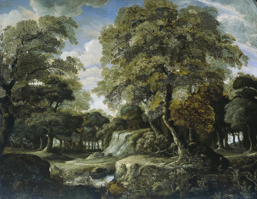 Jan van der Heyden - View in the Woods