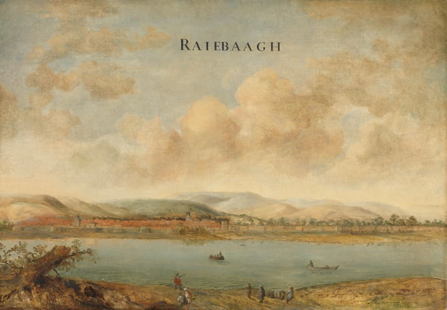 Johannes Vinckboons - View of the City of Raiebaagh in Visiapoer, India
