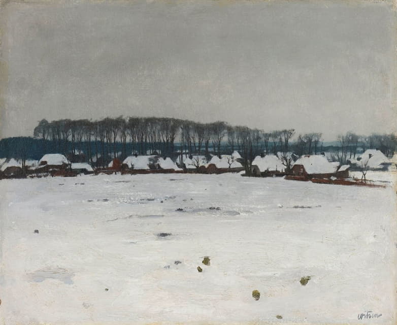 Willem Witsen - Winter Landscape