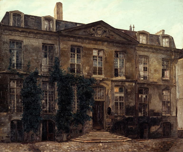 Léon Cugnet - L’Hôtel Le Brun, rue du Cardinal-Lemoine