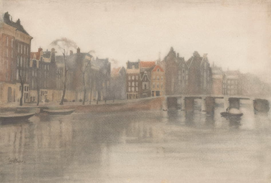 Willem Witsen - De Oude Waal te Amsterdam