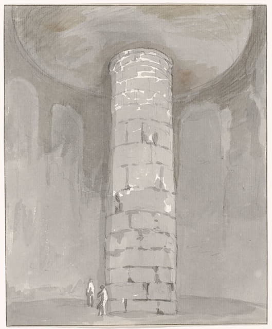 伊特里和盖塔之间西塞隆墓上的塔楼内部