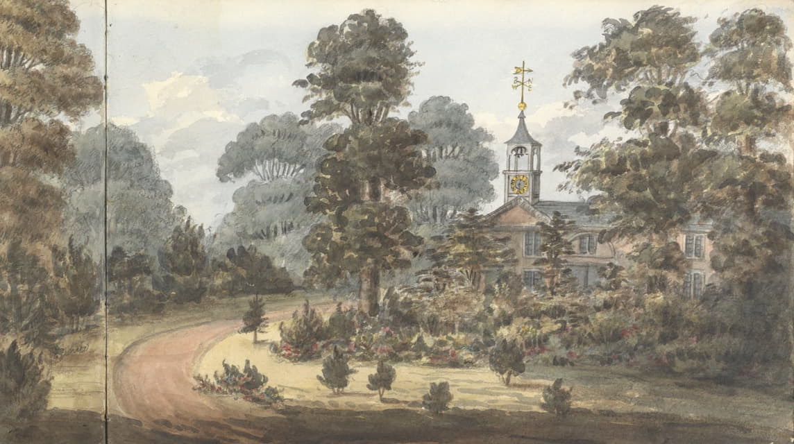 Anne Rushout - From Portico at Wanstead Grove, May 24, 1825