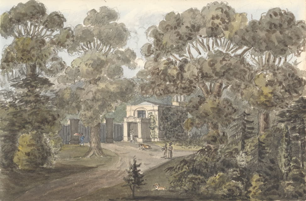 Anne Rushout - Lodge at Wanstead Grove, October 2, 1828