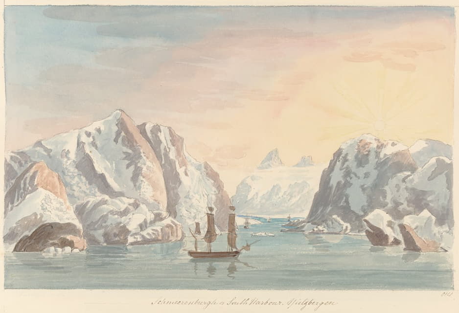 Charles Hamilton Smith - Schmecrenburgh on South Harbour, Spitzbergen