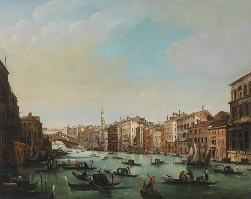 里亚尔托桥大威尼斯运河