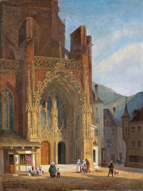 Giuseppe Canella - Chartres Cathedral