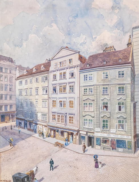 Hans Wilt - Wiener Häuserfront