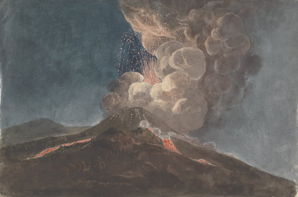 维苏威火山喷发