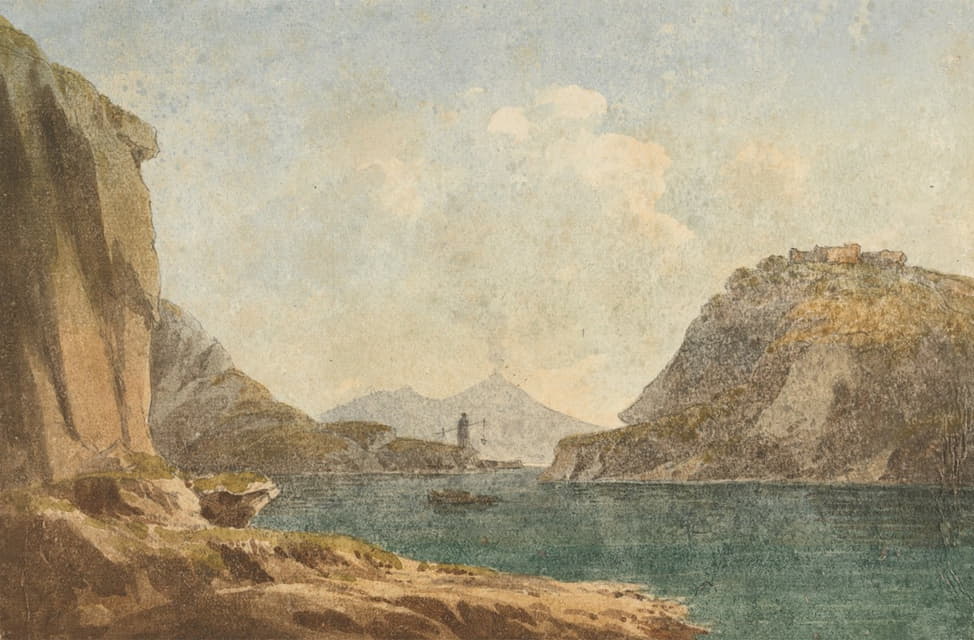 John Warwick Smith - View of Vesuvius