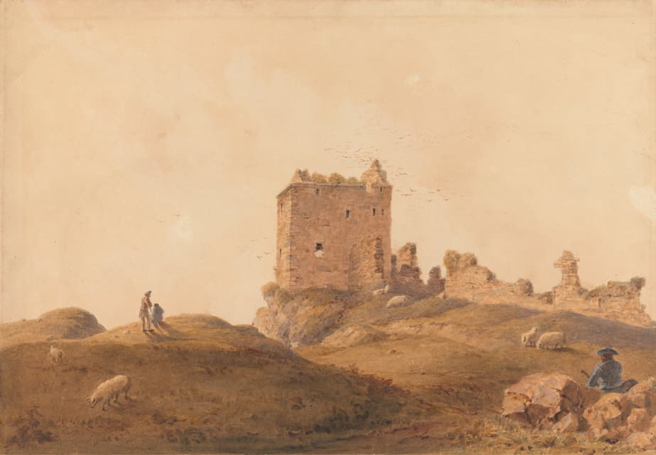 Joshua Cristall - Tarbert Castle