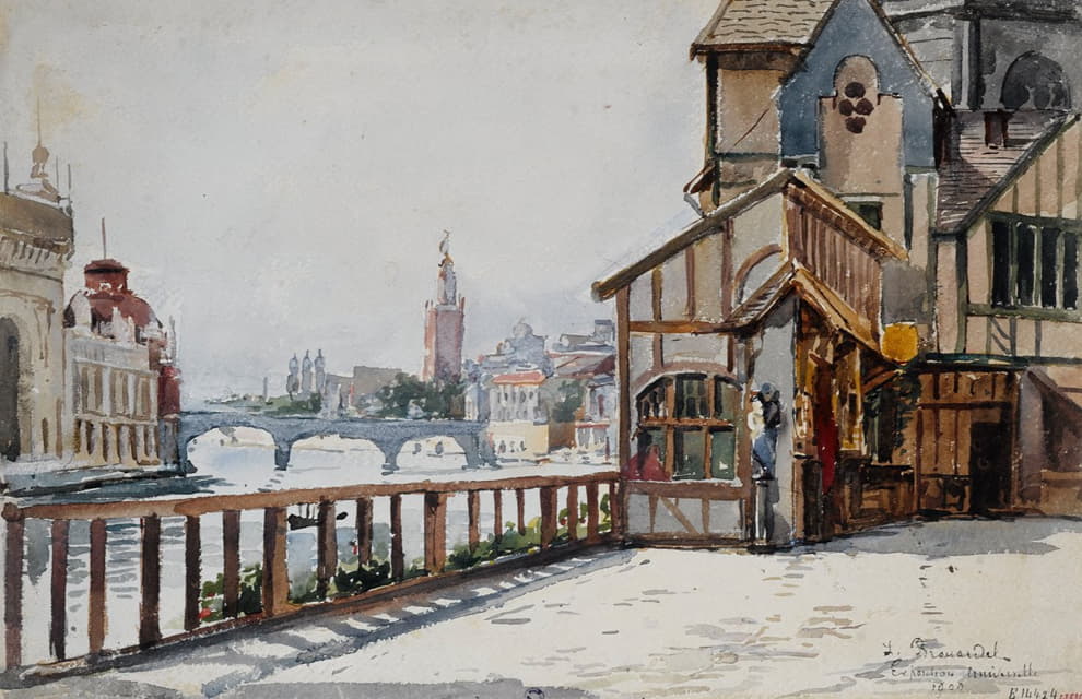 1900年展览，旧巴黎入口