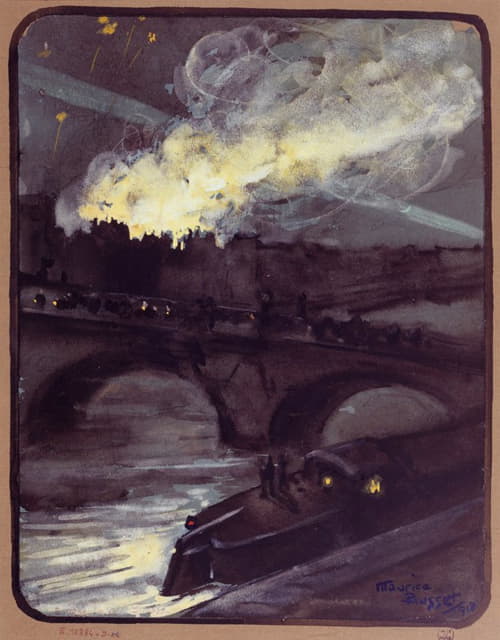 1918年巴黎爆炸案。1918年4月12日，里沃利街大火