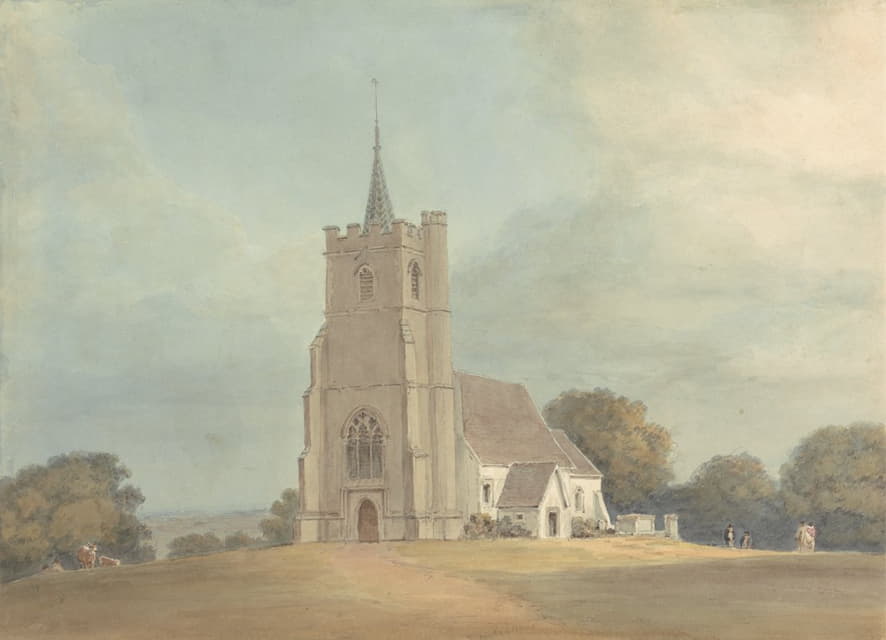 Samuel Davis - The Church in Knebworth Park