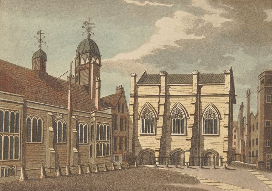 Samuel Ireland - Lincoln’s Inn Hall and Chapel