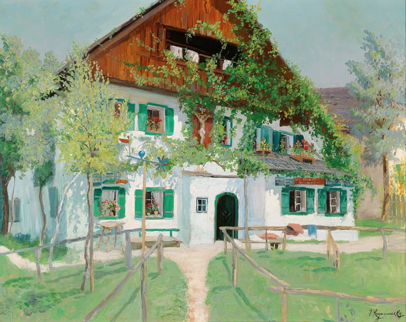 Jakob Koganowsky - Farmhouse in the Summer Light