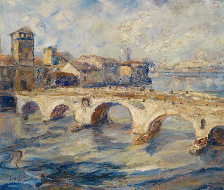 Leontine von Littrow - Ponte Pietra Verona