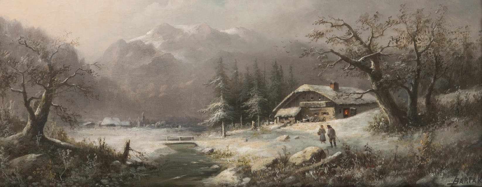 Ludvík Barták - Winter Landscape
