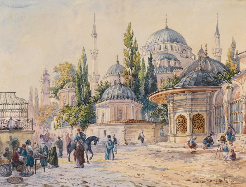 伊斯坦布尔Laleli的Sehzade清真寺