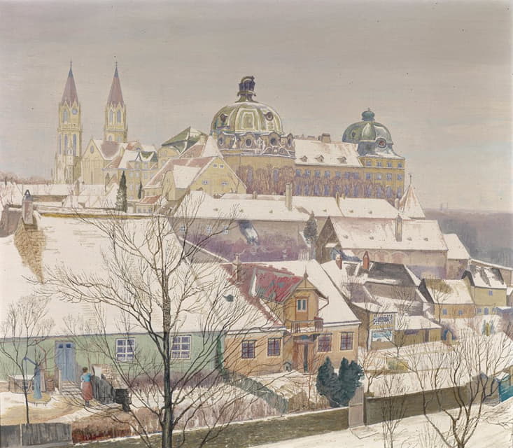 Max Kahrer - Klosterneuburg im Winter