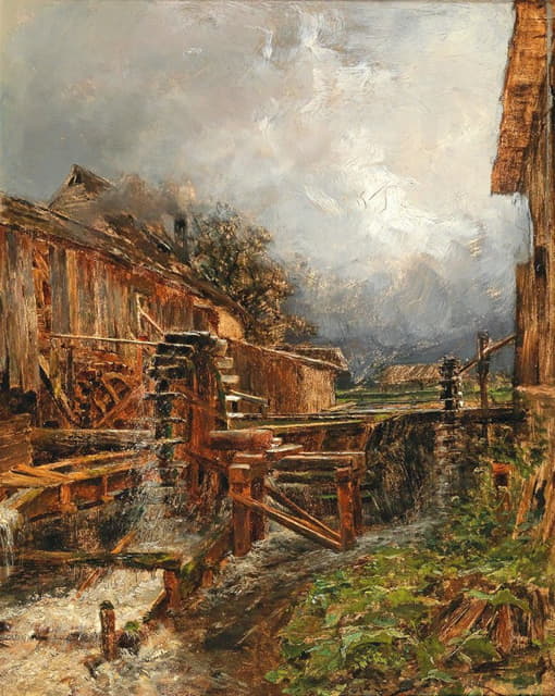 Olga Wisinger-Florian - Mill at Goisern