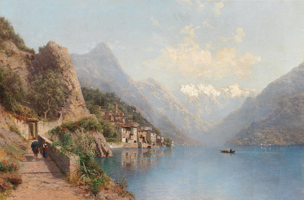 Robert Schultze - Gandria on Lake Lugano
