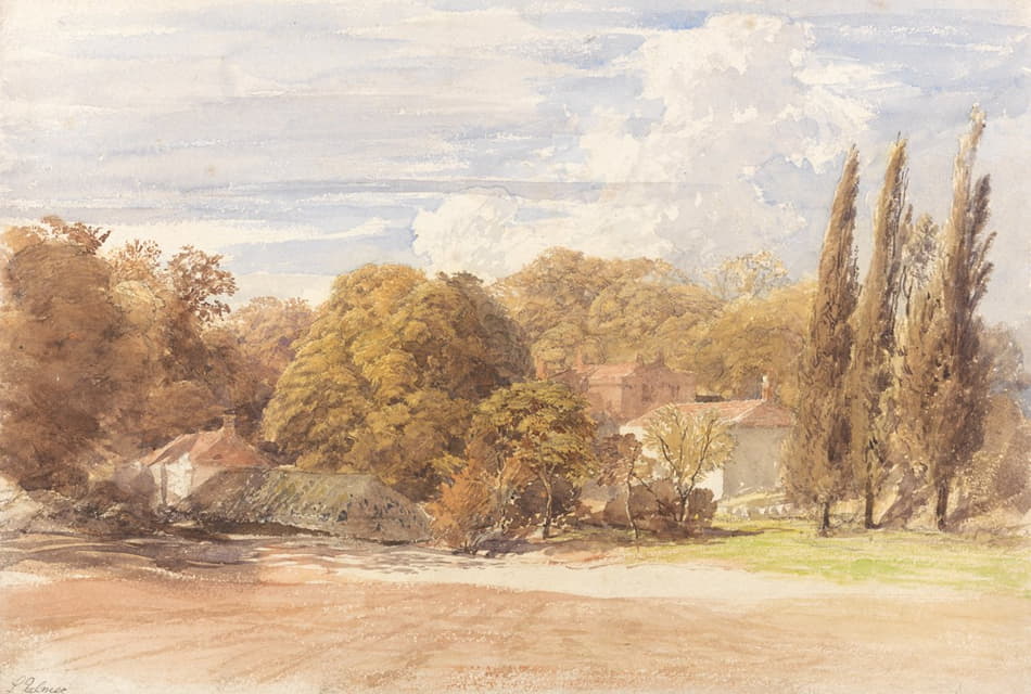 Samuel Palmer - Kensington Gardens