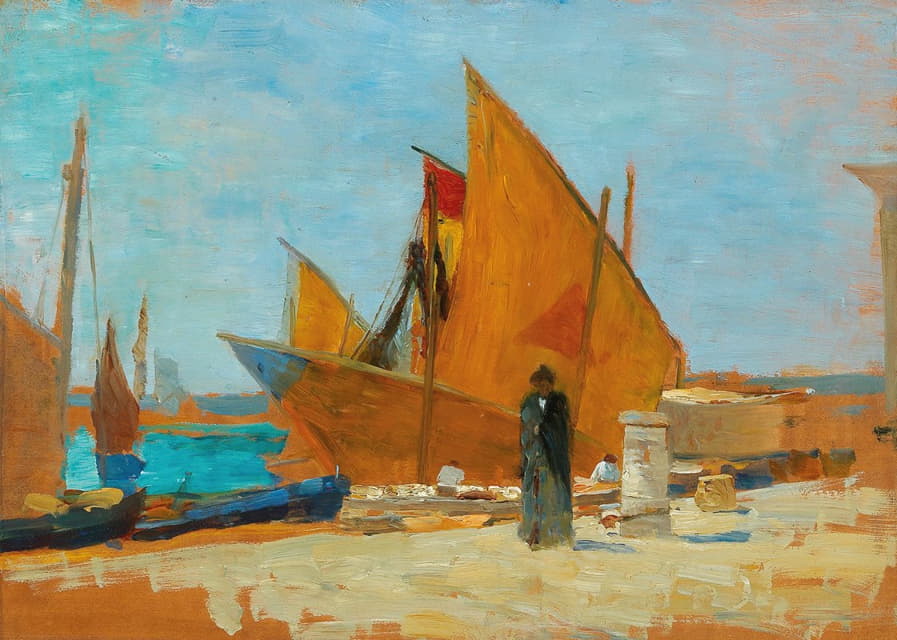 Tina Blau - Yellow sails