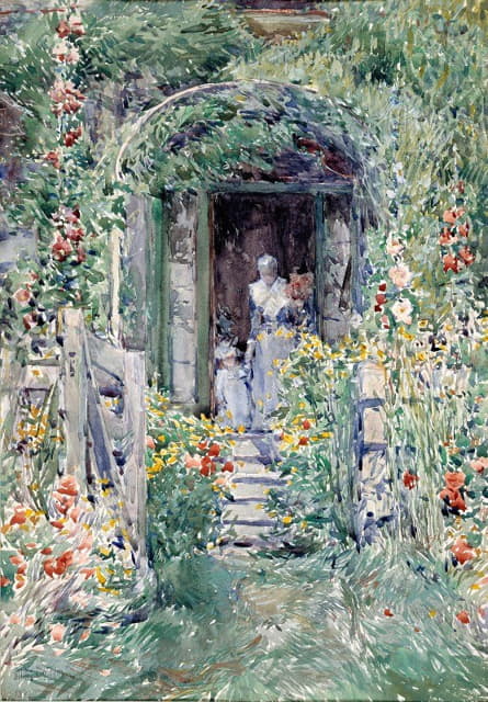 Childe Hassam - The Garden in Its Glory