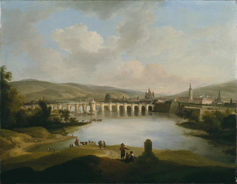 Christian Wilhelm Ernst Dietrich - View of a Town