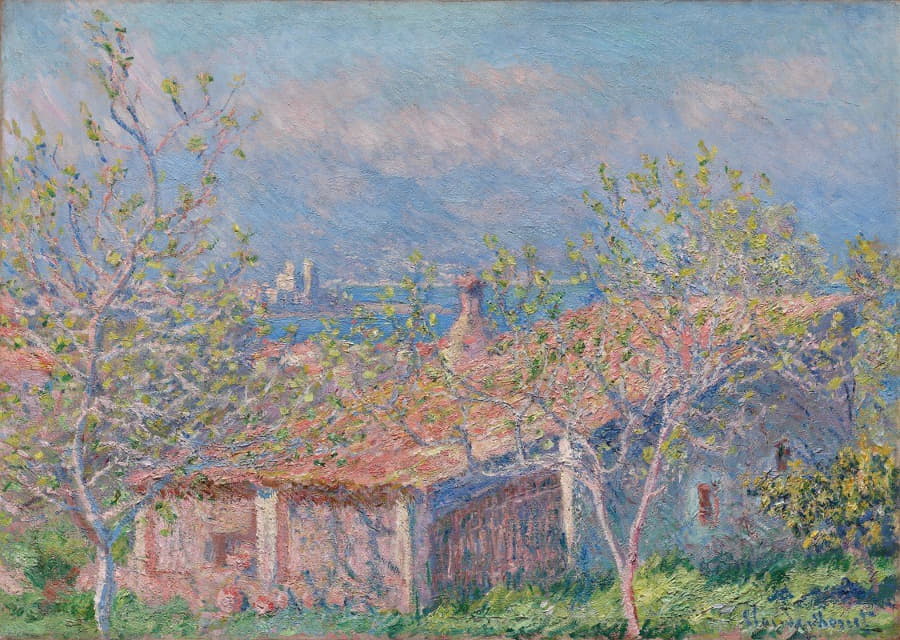 Claude Monet - Gardener’s House at Antibes
