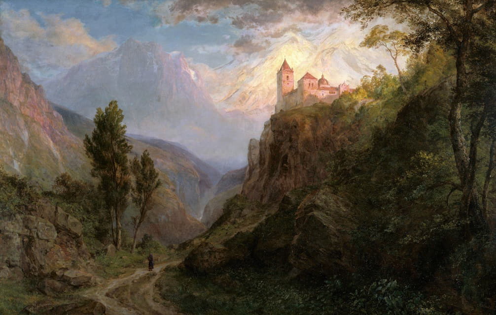 Frederic Edwin Church - The Monastery of San Pedro (Our Lady of the Snows)