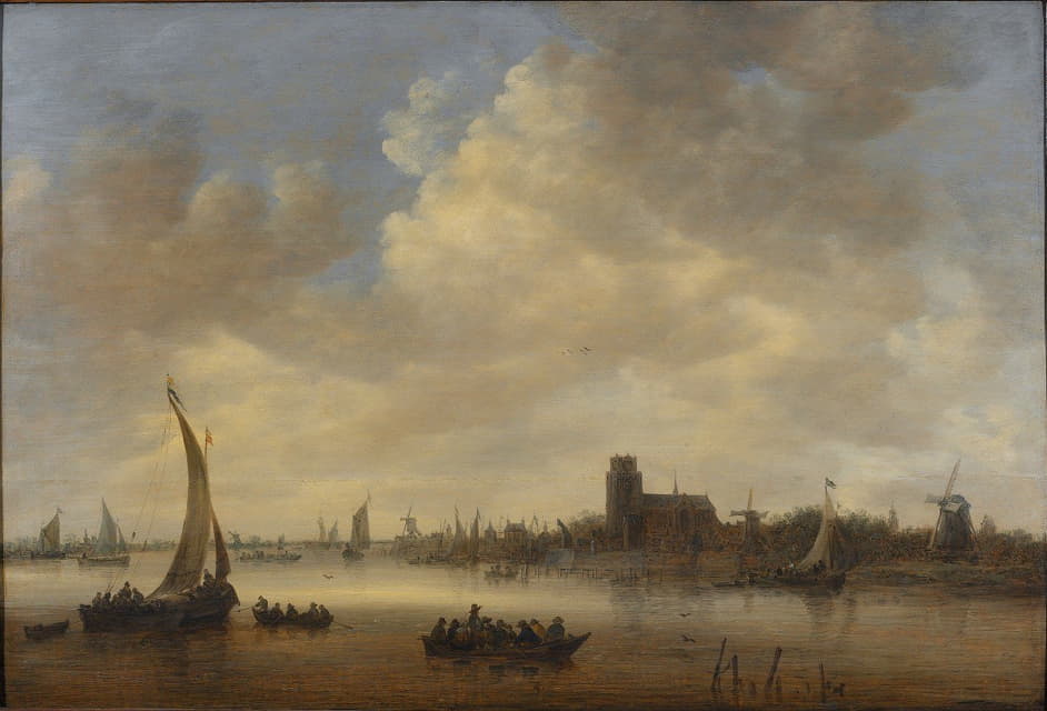 Jan van Goyen - View from Dordrecht