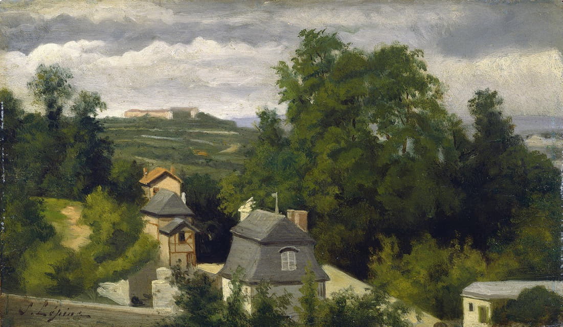 Stanislas Lépine - View on the Outskirts of Caen