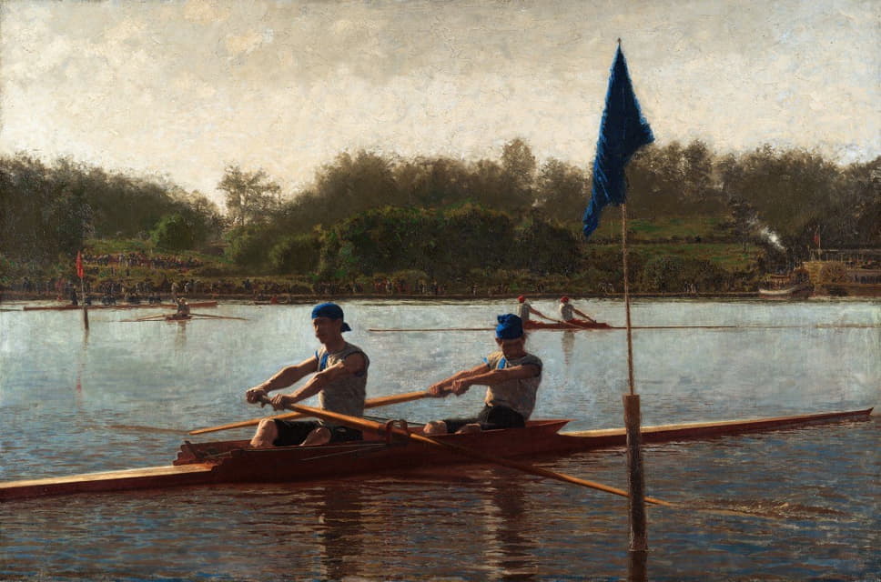 Thomas Eakins - The Biglin Brothers Turning the Stake