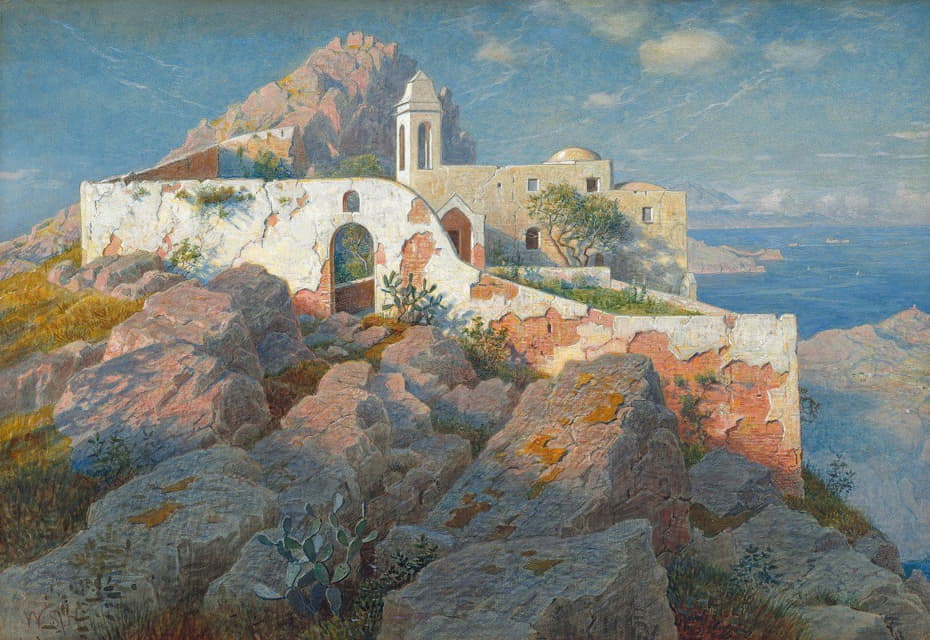William Stanley Haseltine - Santa Maria a Cetrella, Anacapri