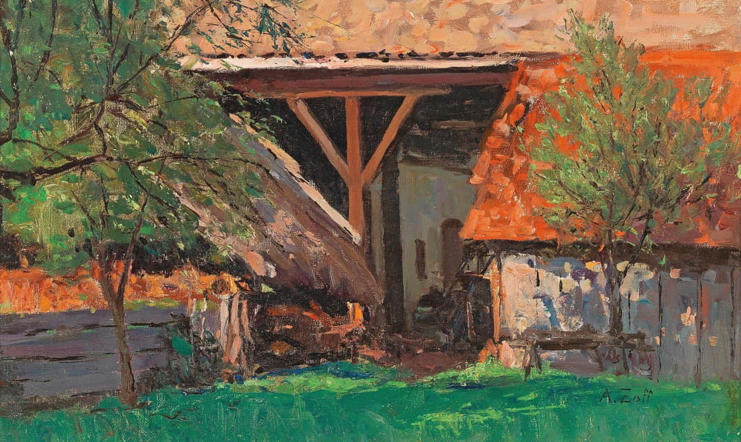 Alfred Zoff - Barn In Stainz
