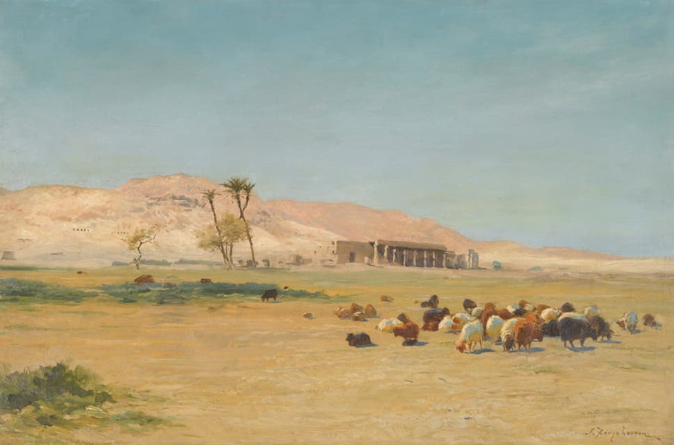 Joseph Farquharson - Egyptian Landscape