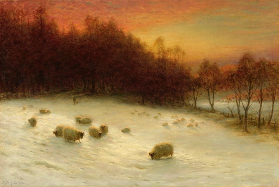 Joseph Farquharson - When The West With Evening Glows