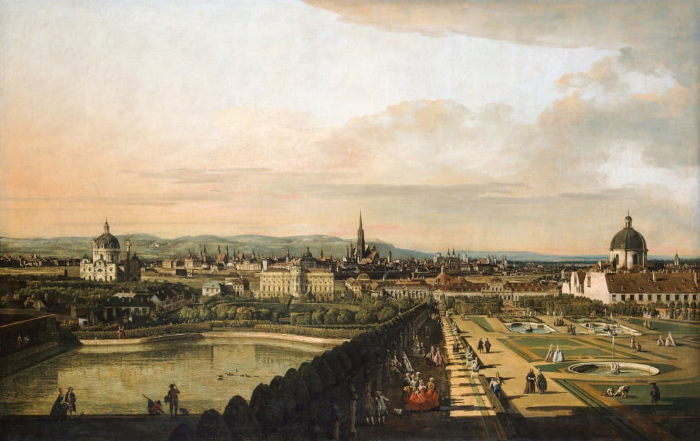从丽城宫殿看维也纳