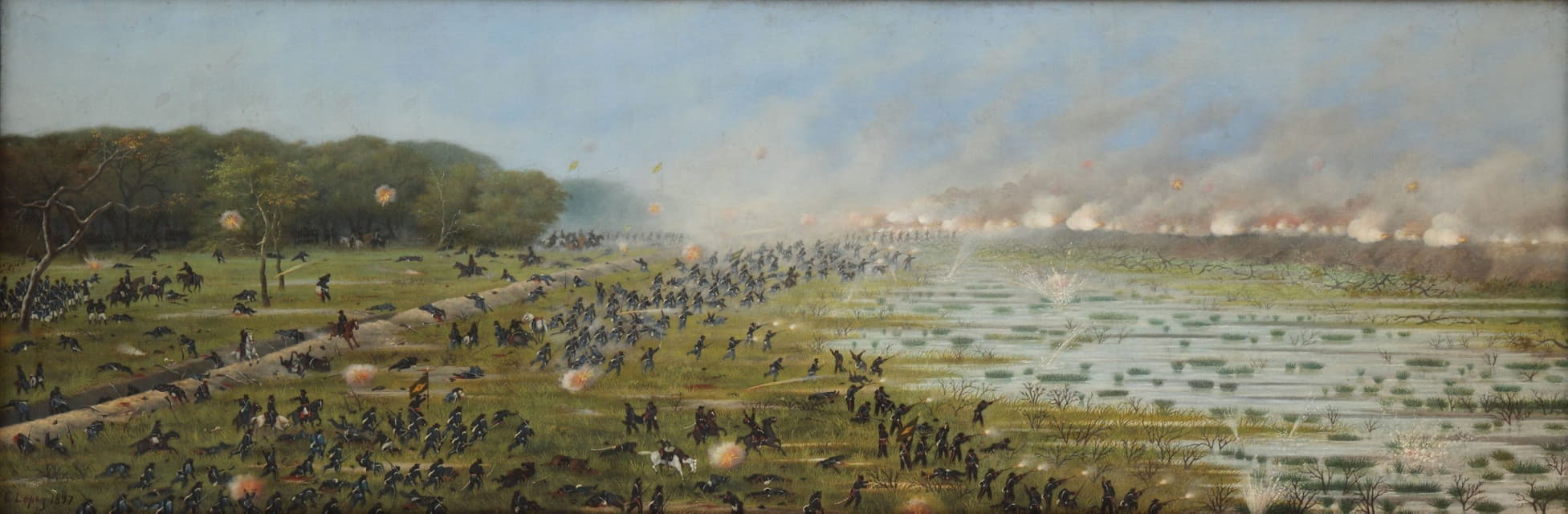 巴西第一纵队袭击库鲁帕蒂
