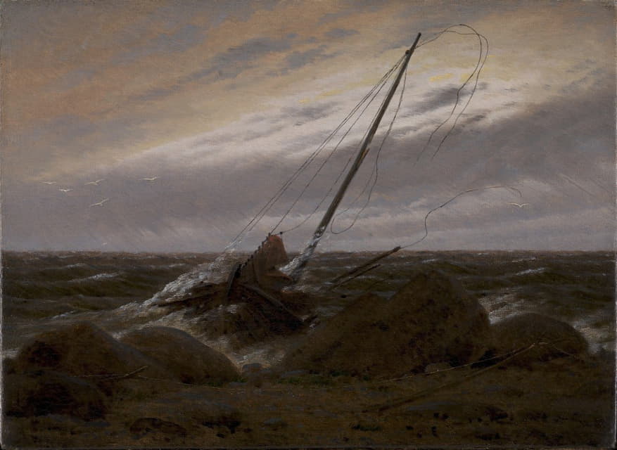 Caspar David Friedrich - After the Storm