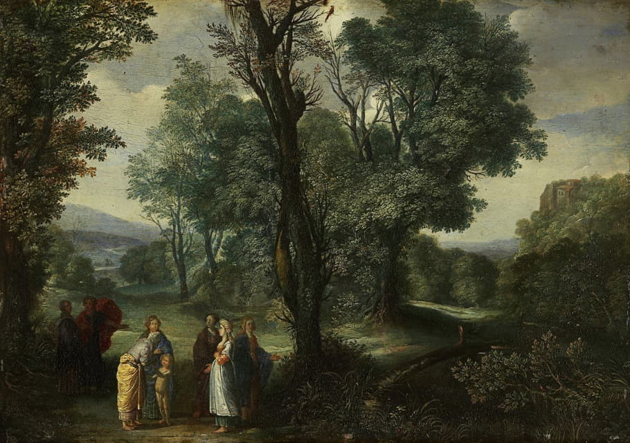 David Teniers The Elder - The Birth of Adonis
