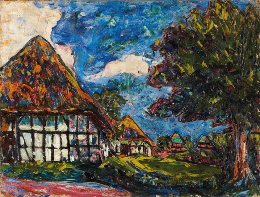 Ernst Ludwig Kirchner - Fehmarn Houses