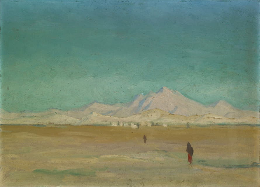 Ernst Schiess - Algerische Landschaft